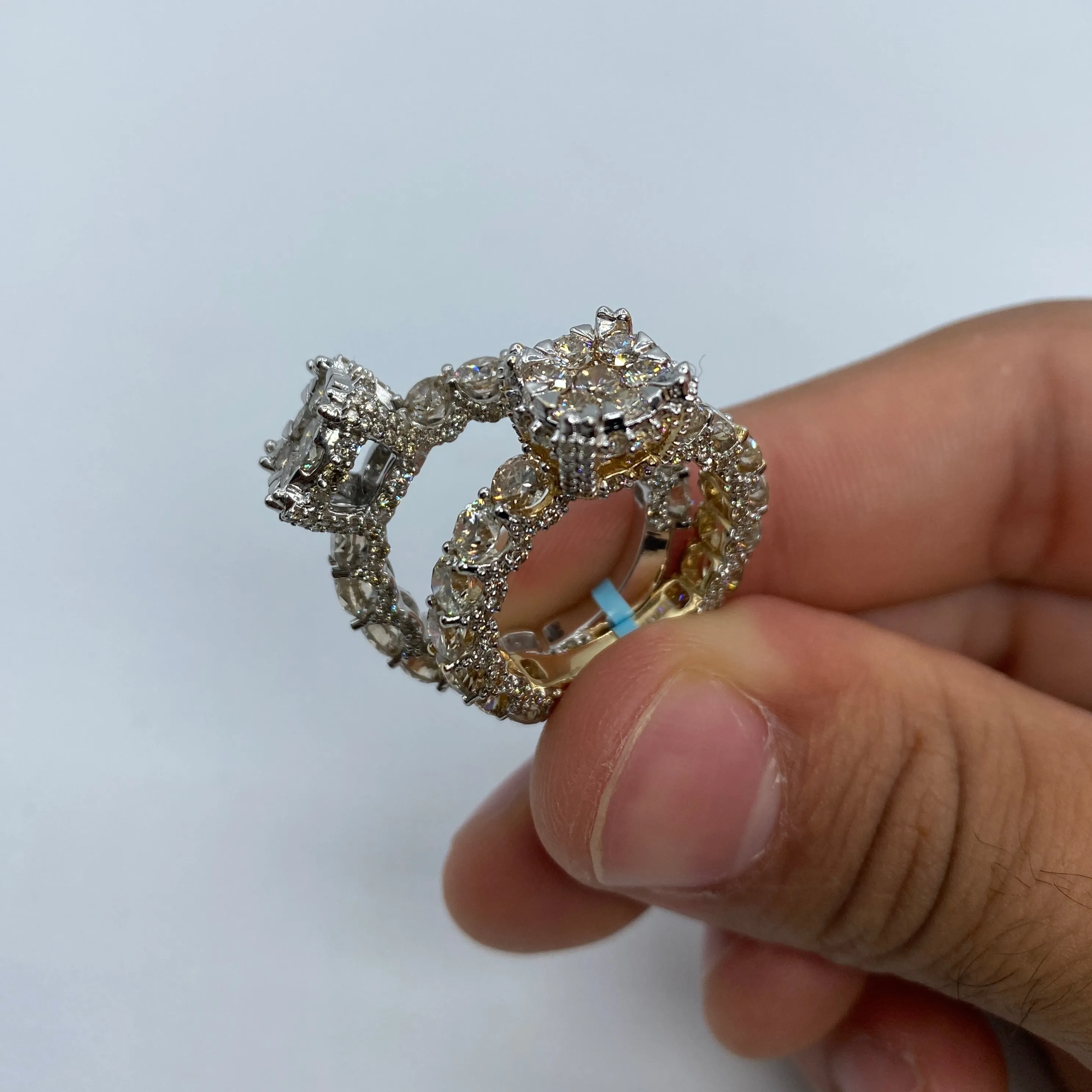 14K Jumbo Engagement Diamond Ring