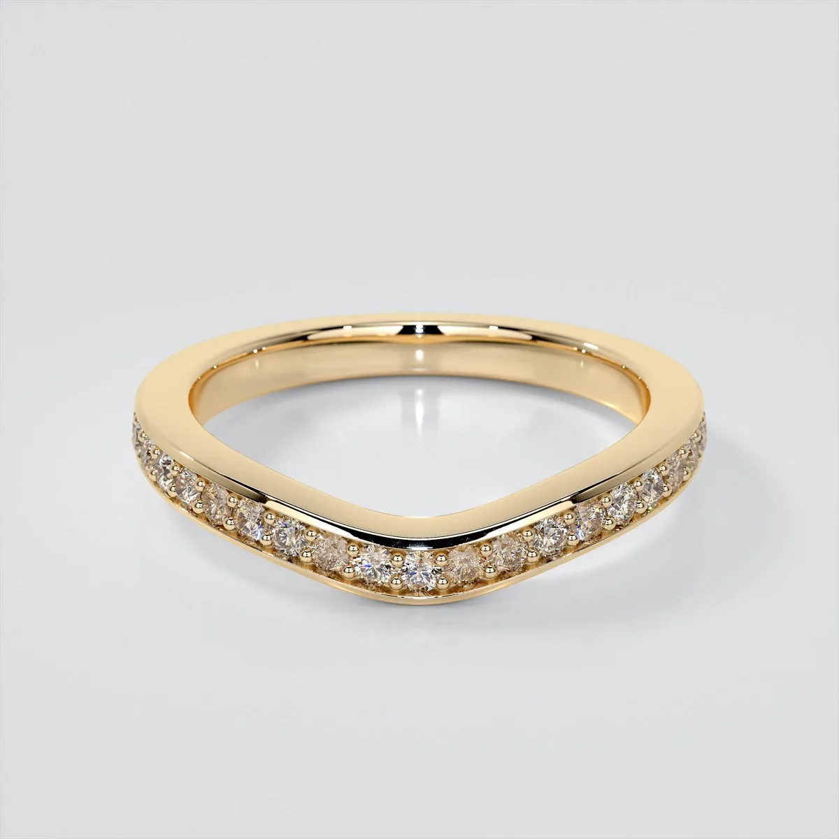 1.5Ct Cushion Cut Lab Grown Diamond VS1 Clarity |  G-Color Engagement Ring in 18K White Gold