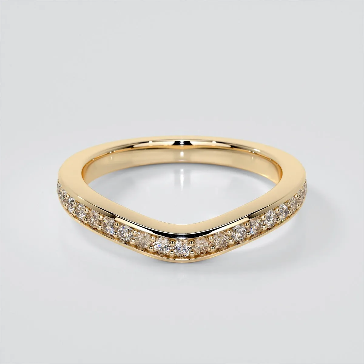 1.5Ct Pear Cut Lab Grown Diamond VS1 Clarity  | G-Color Engagement Ring in 18K White Gold