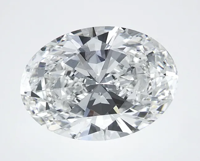 2.31CTW Oval Cut Halo Lab Grown Diamond Engagement Ring