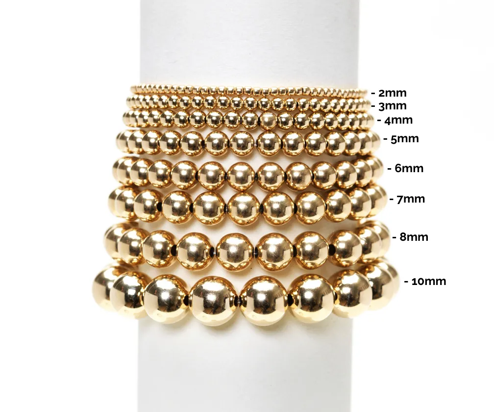2mm Yellow Gold Filled Bracelet