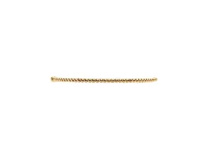 2mm Yellow Gold Filled Bracelet
