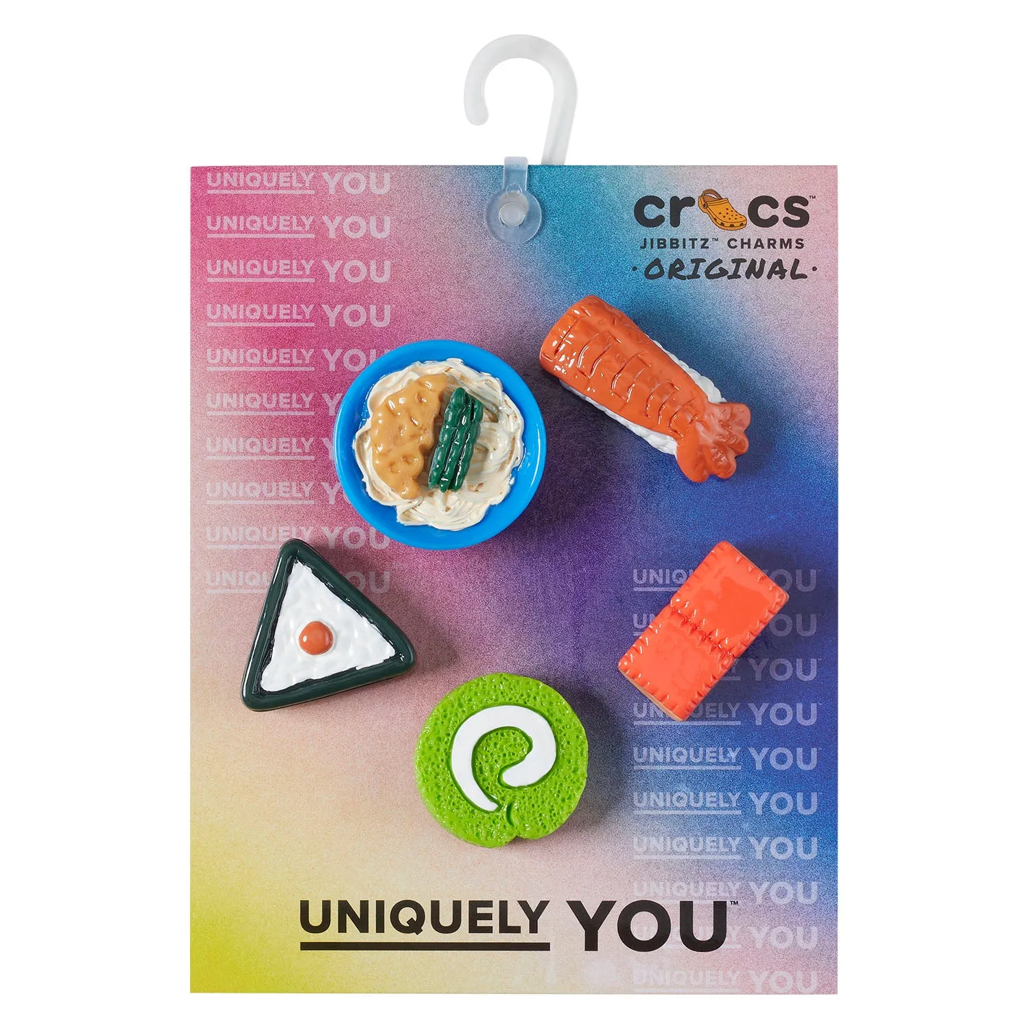 3D Mini Sushi Party 5 Pack Jibbitz