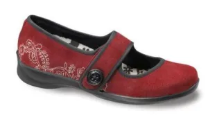 Aetrex Women's E330 / E335 / E338 Lucy Patent Mary Jane Wide Flat