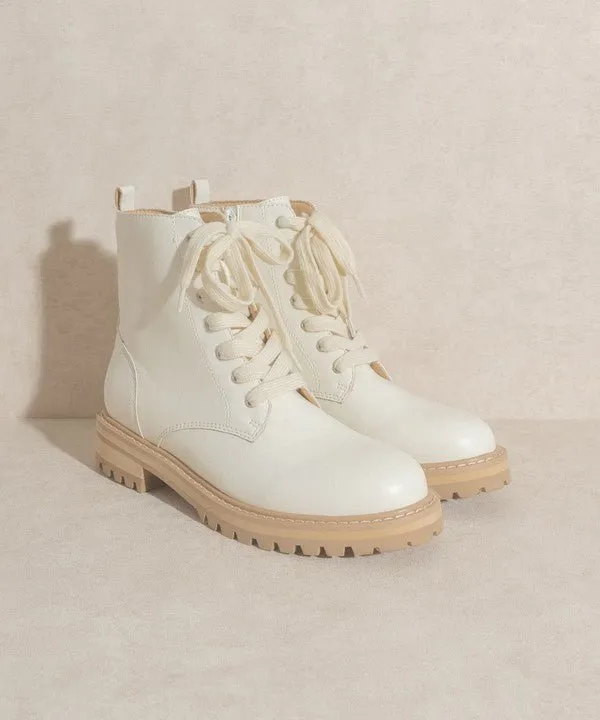 Amora Combat Bootie