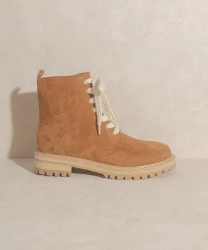 Amora Combat Bootie