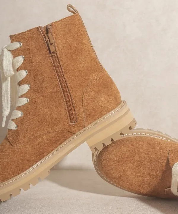 Amora Combat Bootie