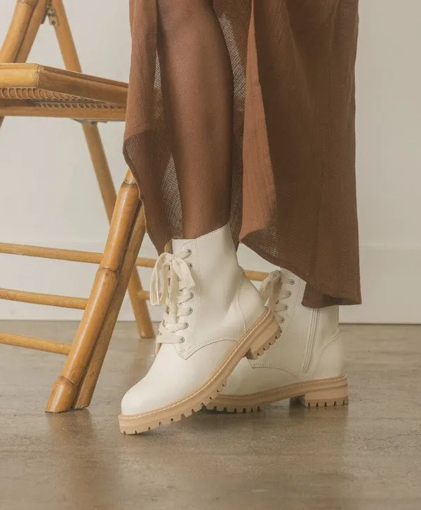 Amora Combat Bootie