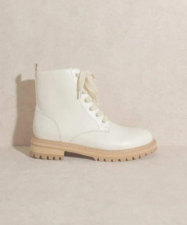 Amora Combat Bootie