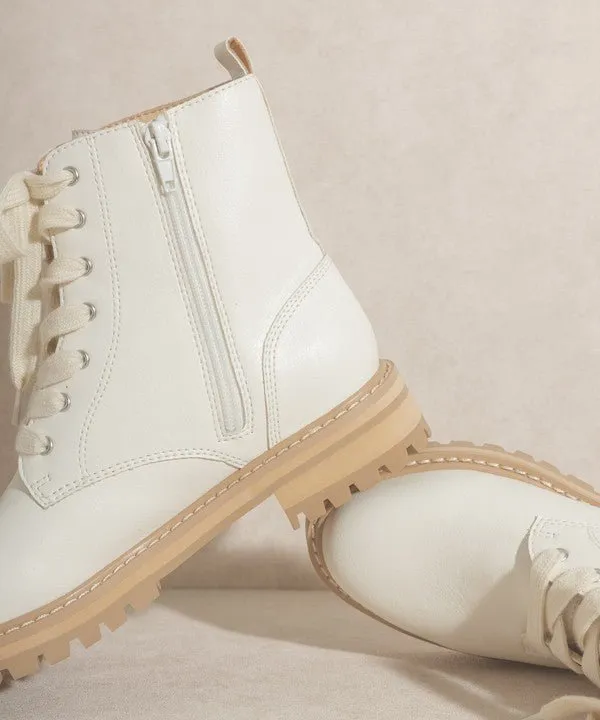 Amora Combat Bootie