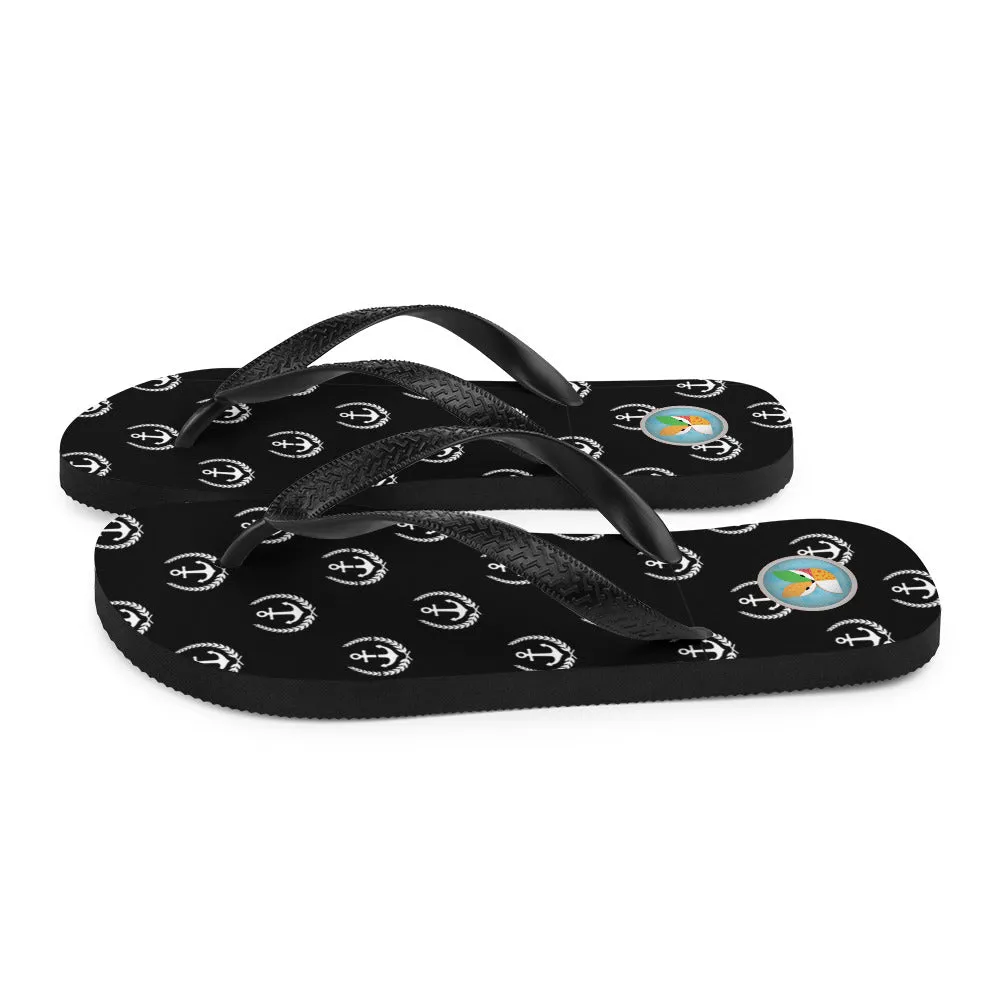Anchor's Away - Unisex Flip-Flops