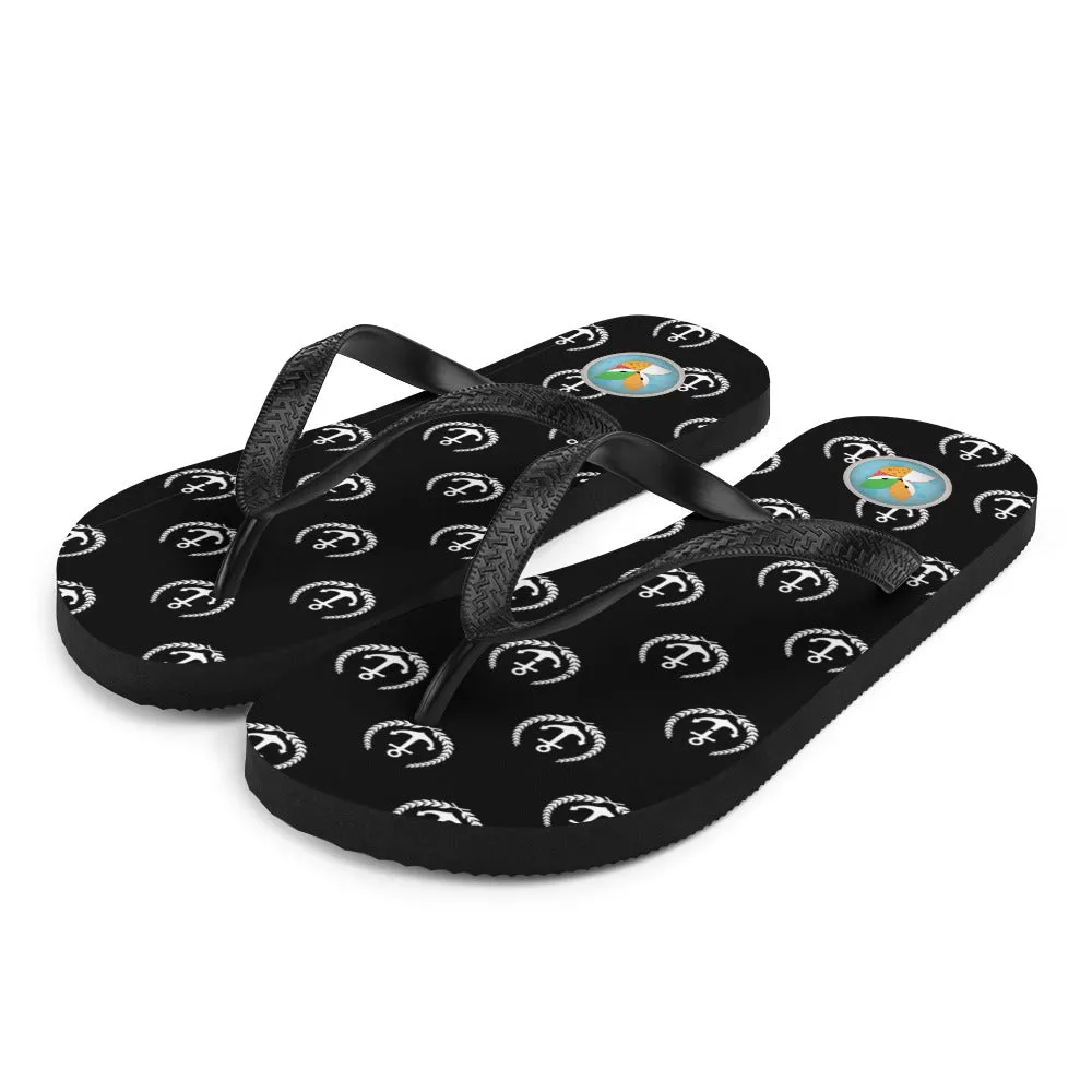 Anchor's Away - Unisex Flip-Flops
