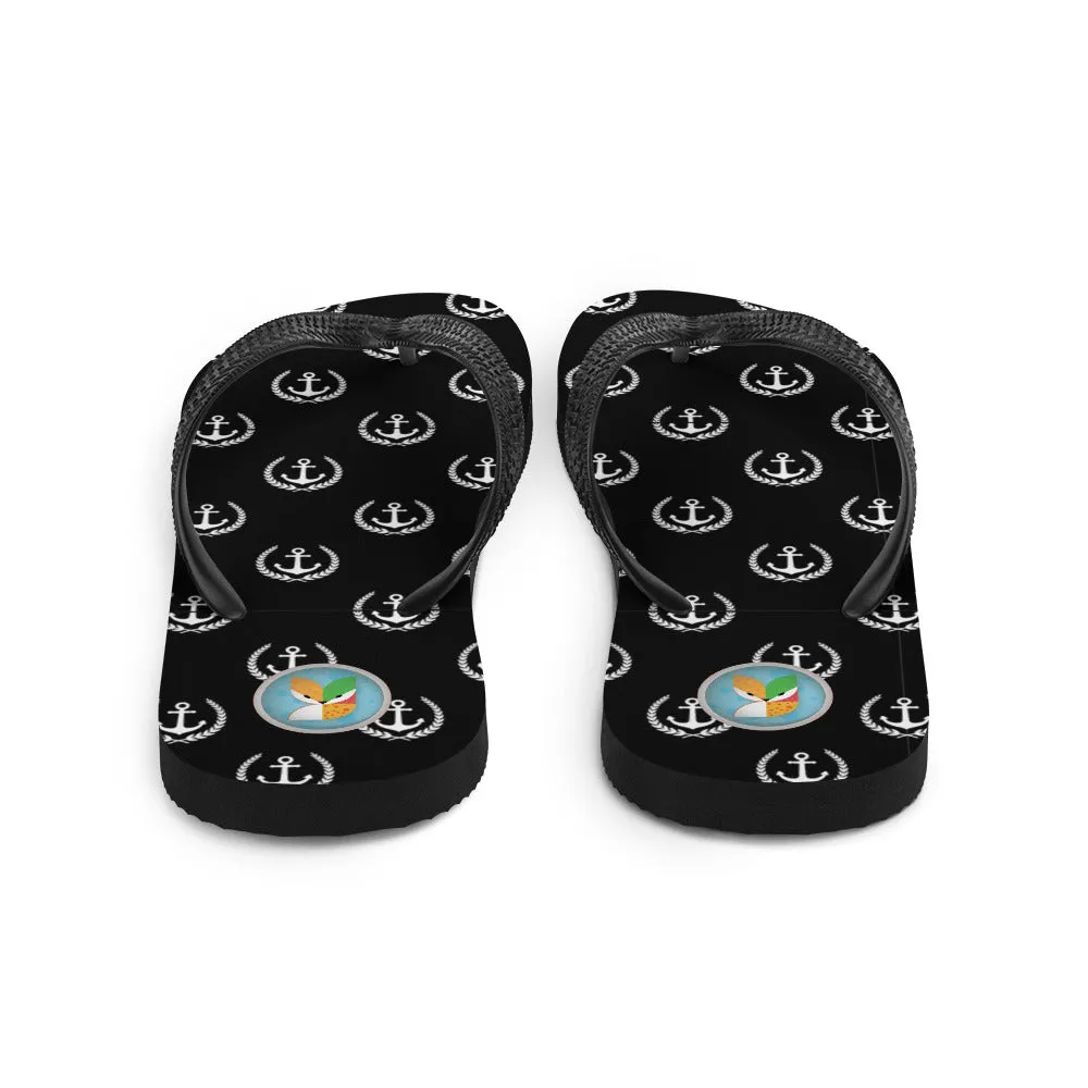 Anchor's Away - Unisex Flip-Flops