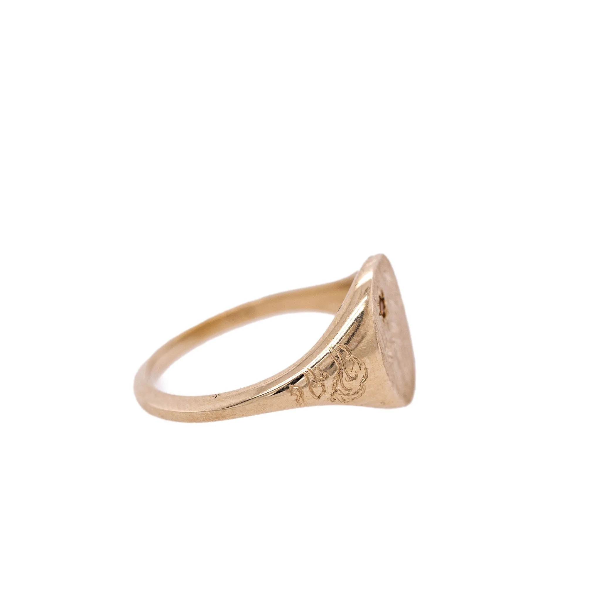 Astral Engraved Signet Rings