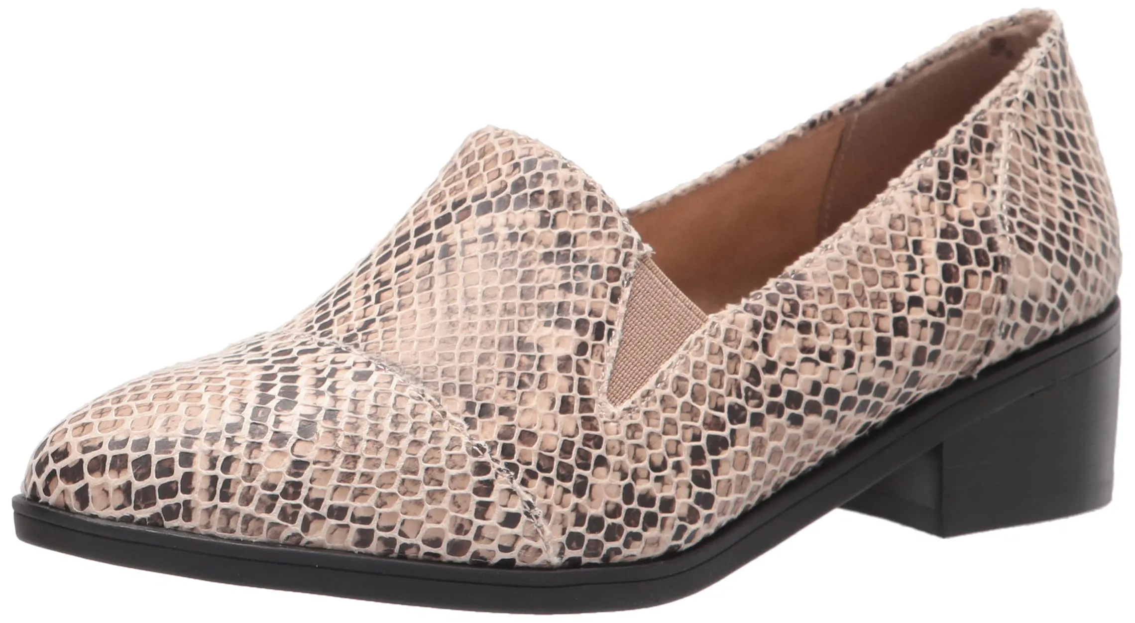 Bella Vita Women's Ohara Loafer, Natural Snake, 7.5