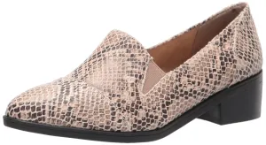 Bella Vita Women's Ohara Loafer, Natural Snake, 7.5