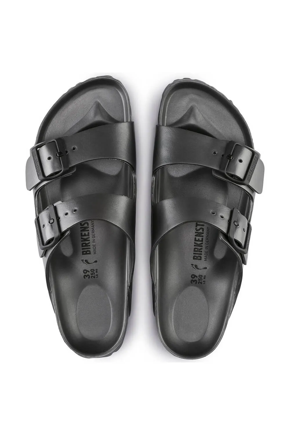 Birkenstock Arizona EVA Sandals for Men in Metallic Anthracite | 1001497