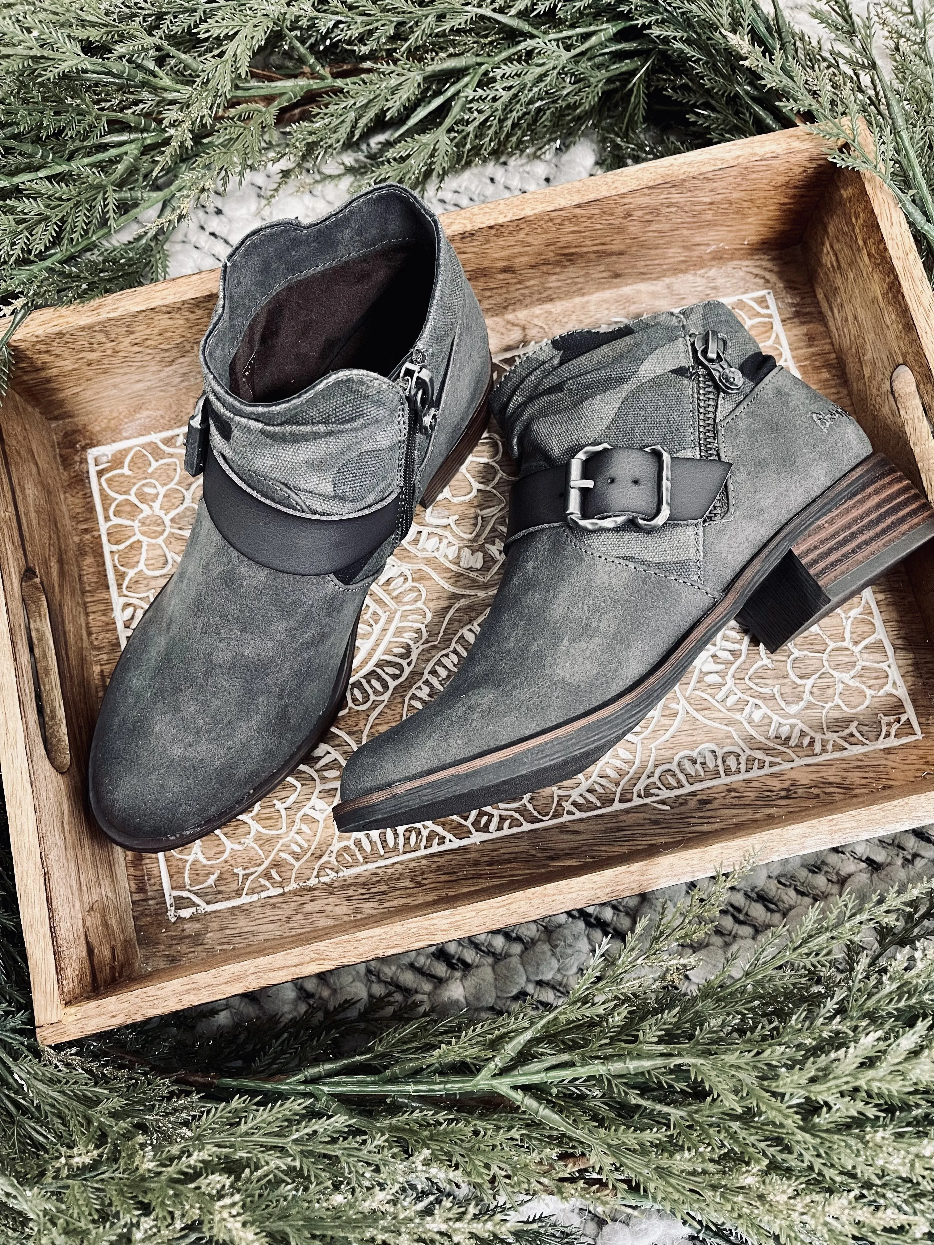 Blowfish Viten Boot Gray Saddle Rock/Camouflage
