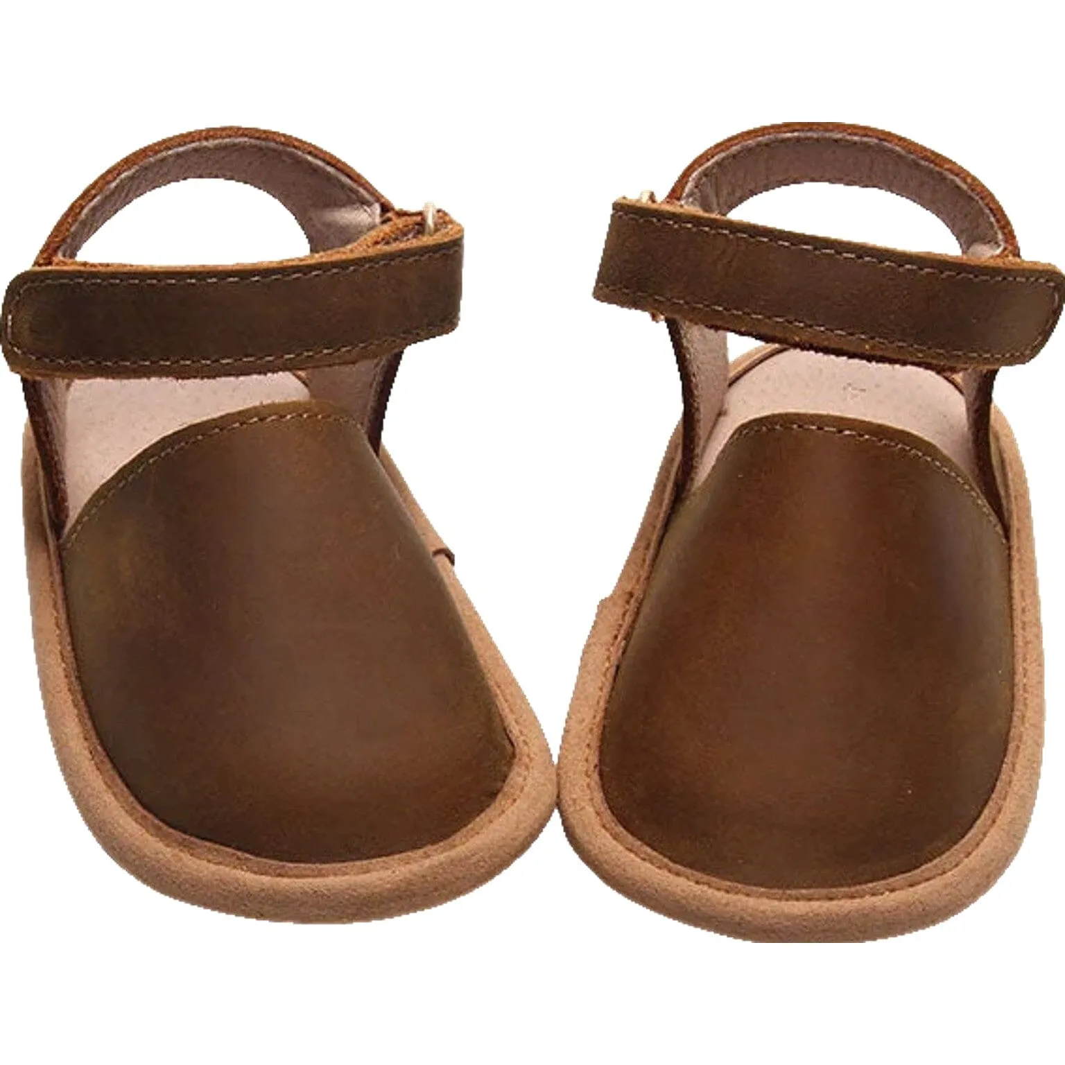 Brown- Emmie Flats - US Size 2-4 - Soft Sole