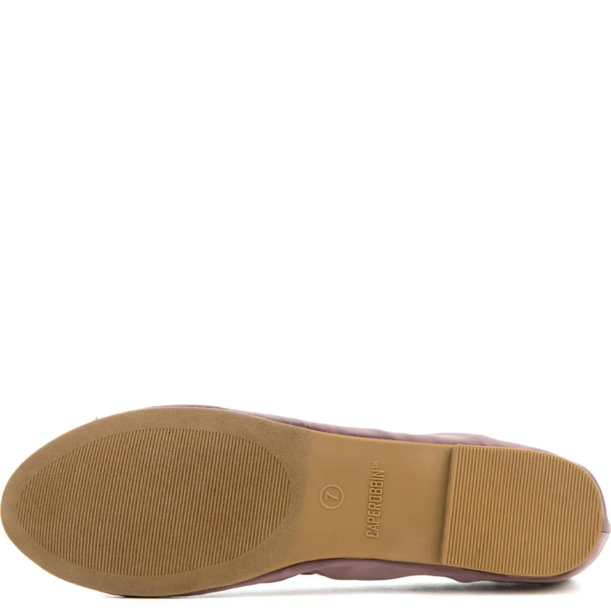 Cape Robbin Penny-2 Mauve Flat MAUVE