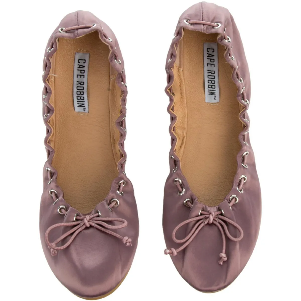 Cape Robbin Penny-2 Mauve Flat MAUVE