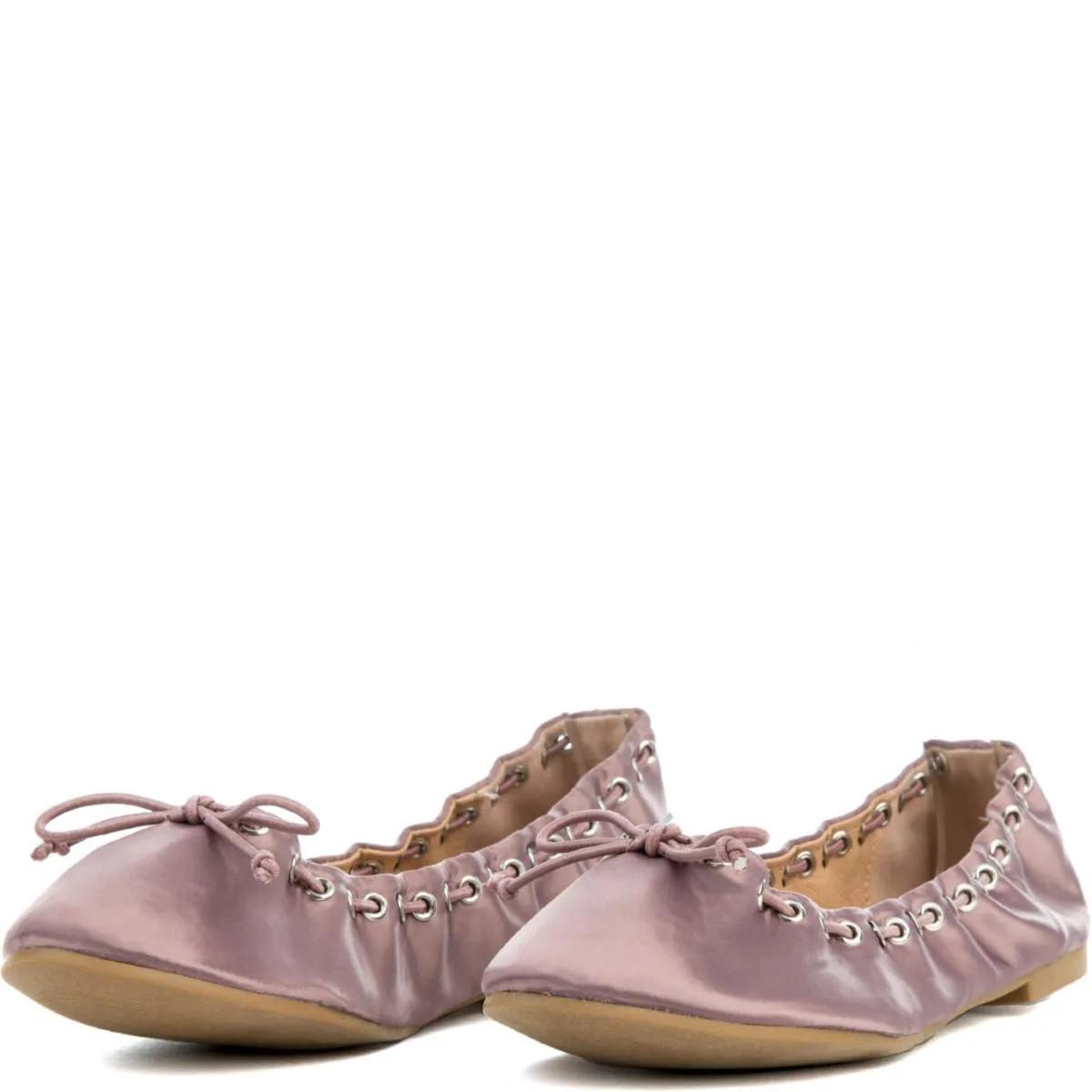 Cape Robbin Penny-2 Mauve Flat MAUVE