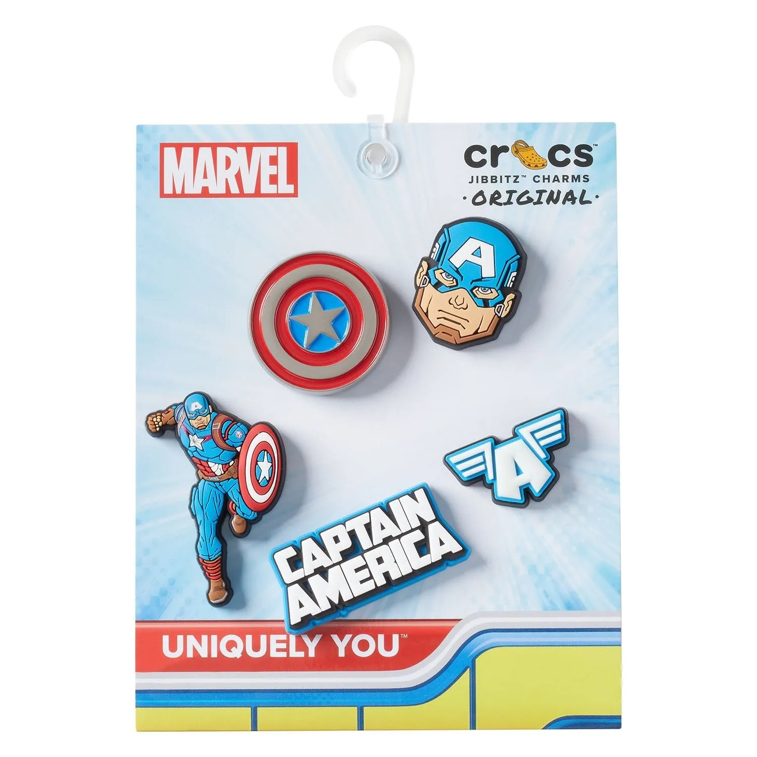 Captain America 5 Pack Jibbitz