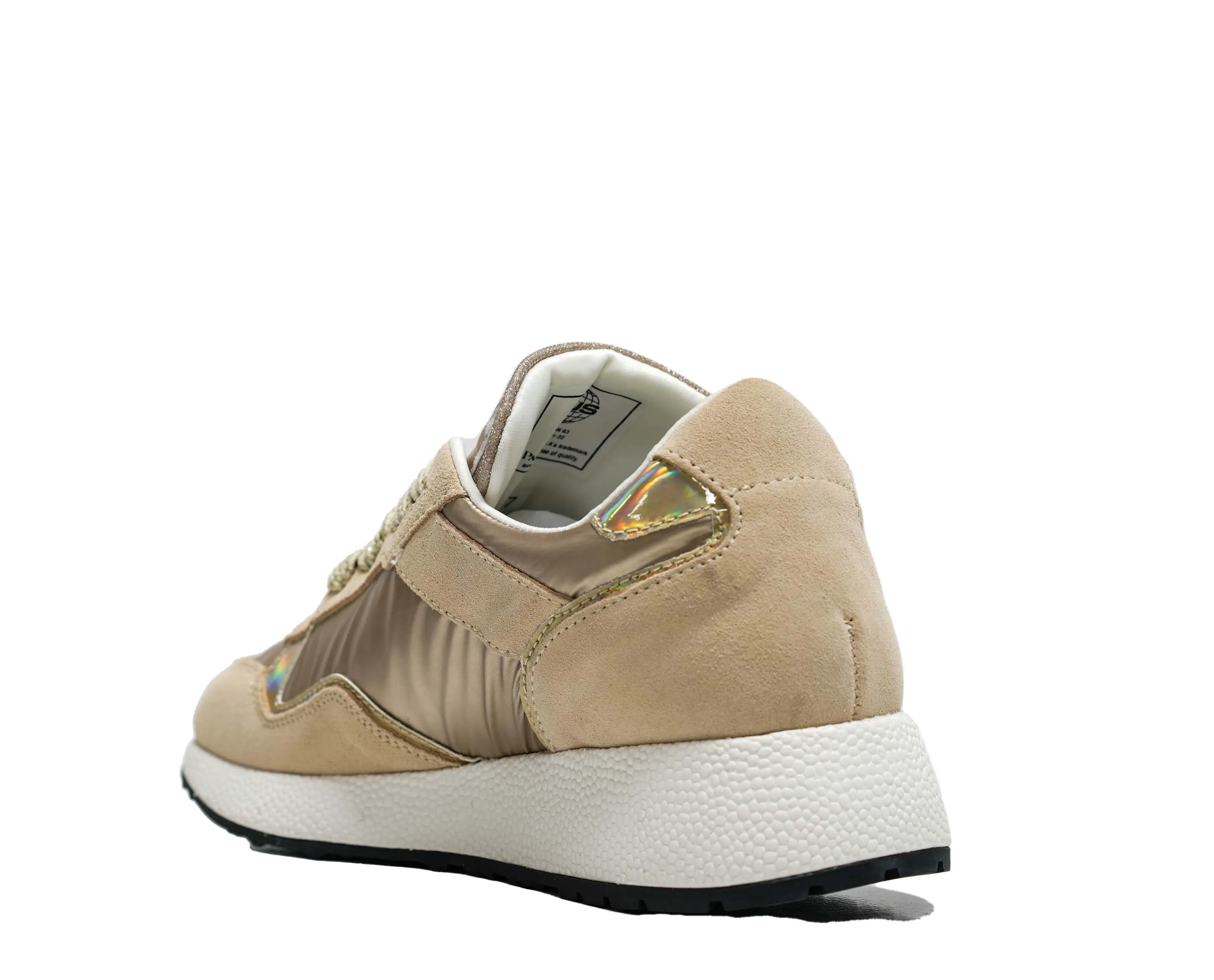 Cesare Paciotti 4US Women’s Rose Gold Nylon Sneaker BB7022 40% off