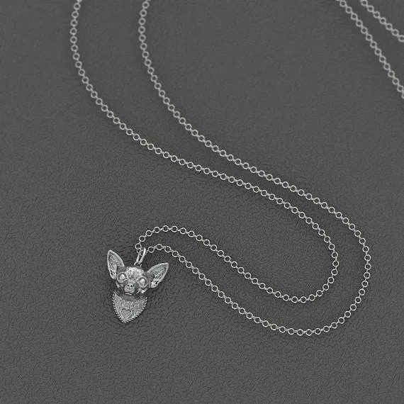 Chihuahua Breed Jewelry Heart Pendant