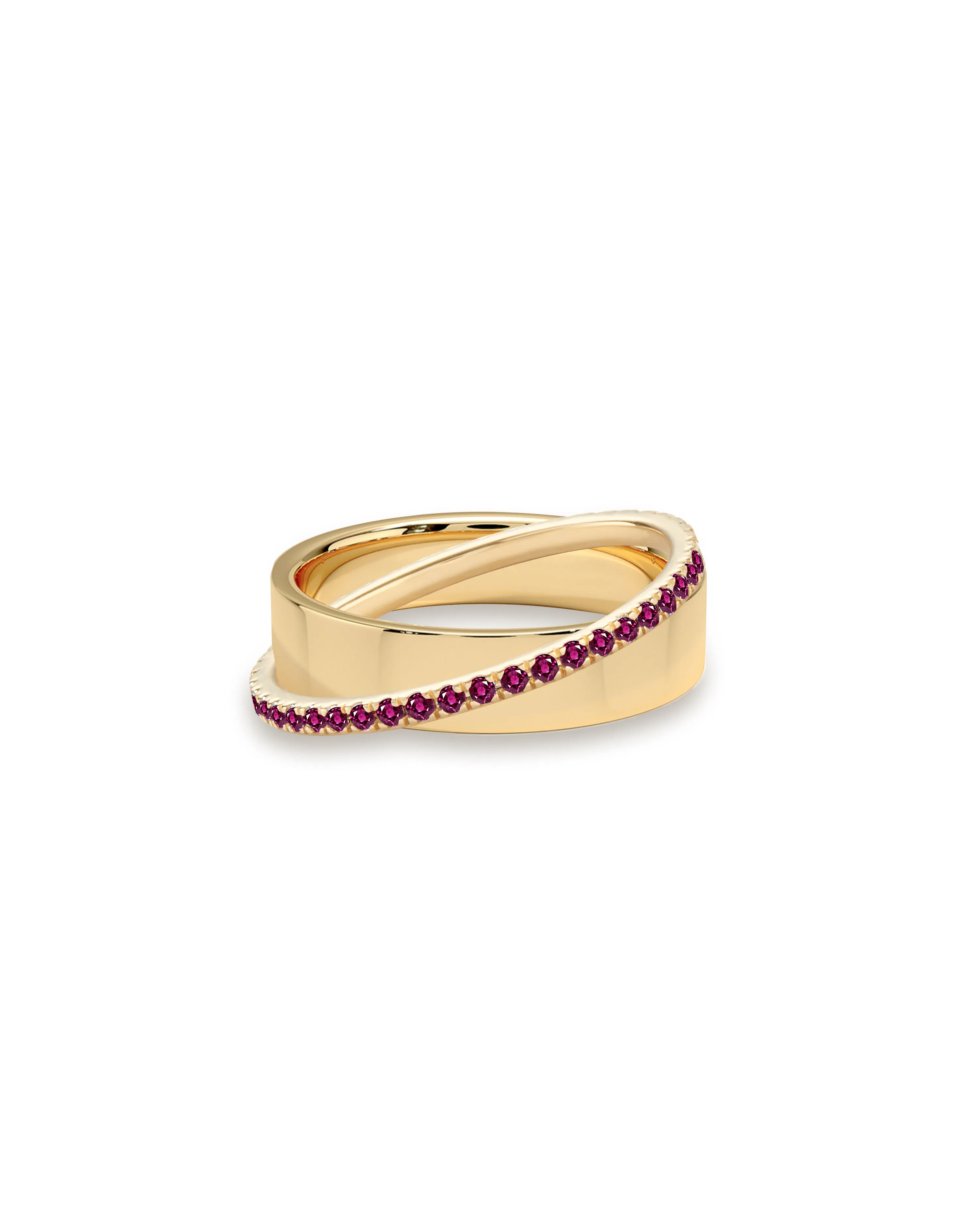 Chloe Ring in Ruby