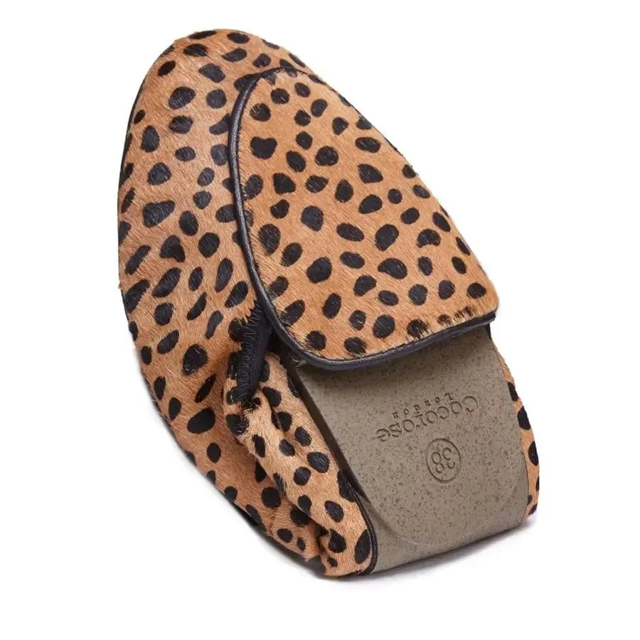 Clapham - Leopard Print Leather Loafers