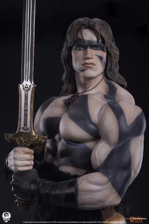 Conan The Barbarian War Paint PCS Collectibles 1/2 Scale Statue Pre-order