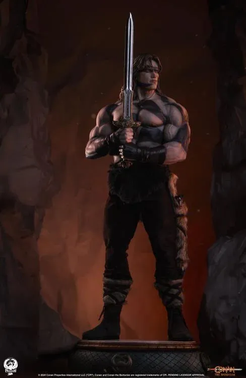 Conan The Barbarian War Paint PCS Collectibles 1/2 Scale Statue Pre-order