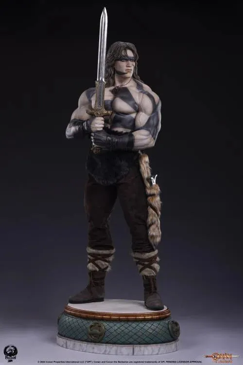 Conan The Barbarian War Paint PCS Collectibles 1/2 Scale Statue Pre-order