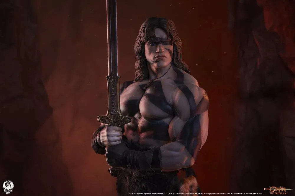 Conan The Barbarian War Paint PCS Collectibles 1/2 Scale Statue Pre-order