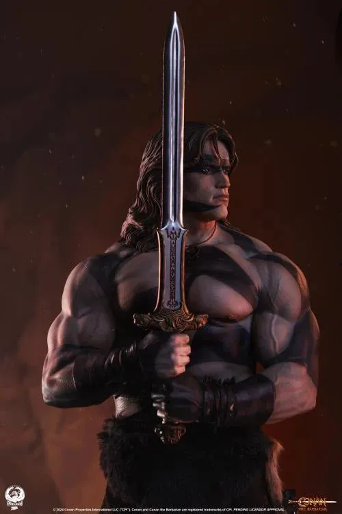 Conan The Barbarian War Paint PCS Collectibles 1/2 Scale Statue Pre-order