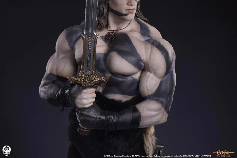 Conan The Barbarian War Paint PCS Collectibles 1/2 Scale Statue Pre-order