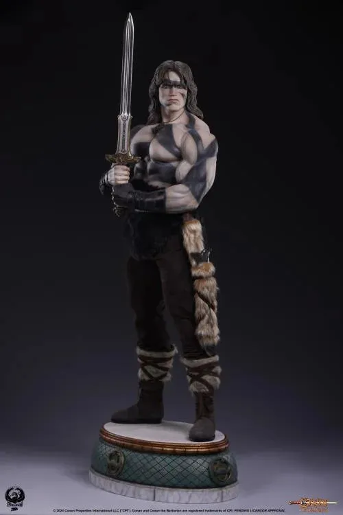 Conan The Barbarian War Paint PCS Collectibles 1/2 Scale Statue Pre-order