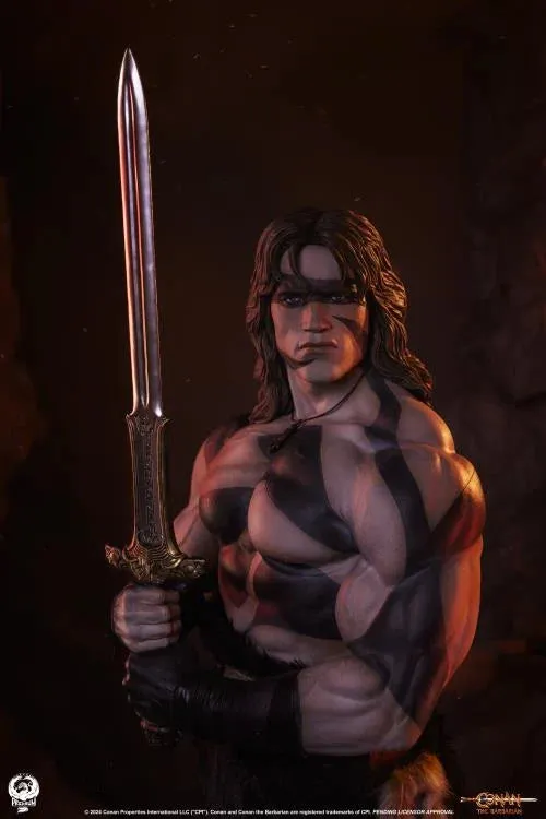 Conan The Barbarian War Paint PCS Collectibles 1/2 Scale Statue Pre-order