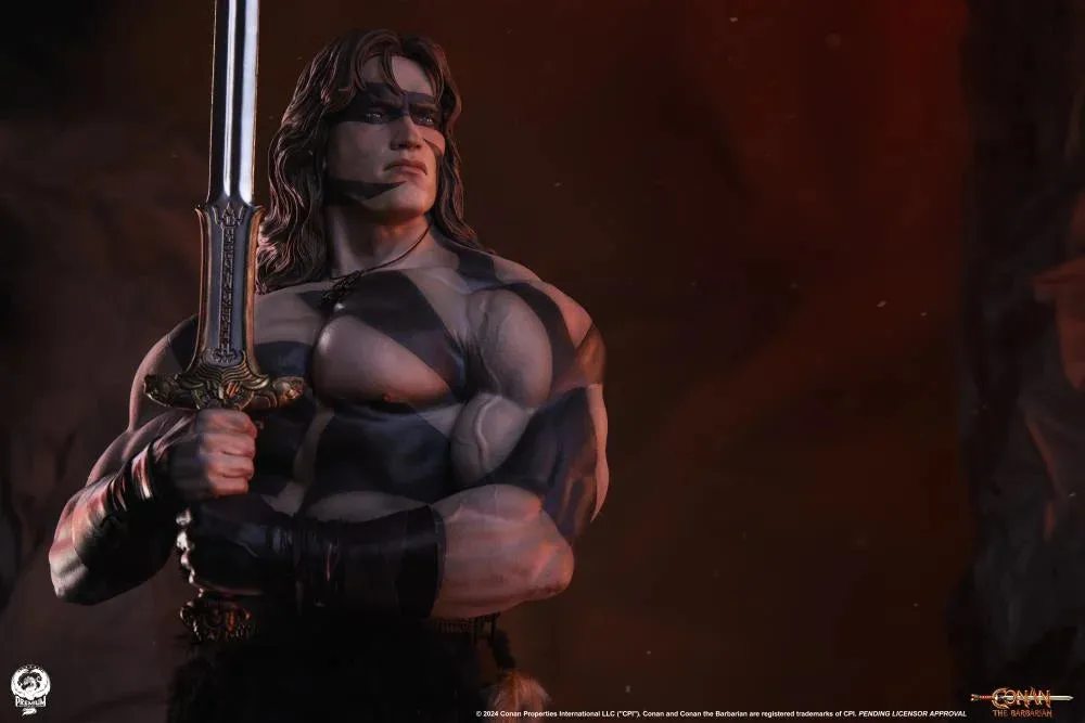 Conan The Barbarian War Paint PCS Collectibles 1/2 Scale Statue Pre-order