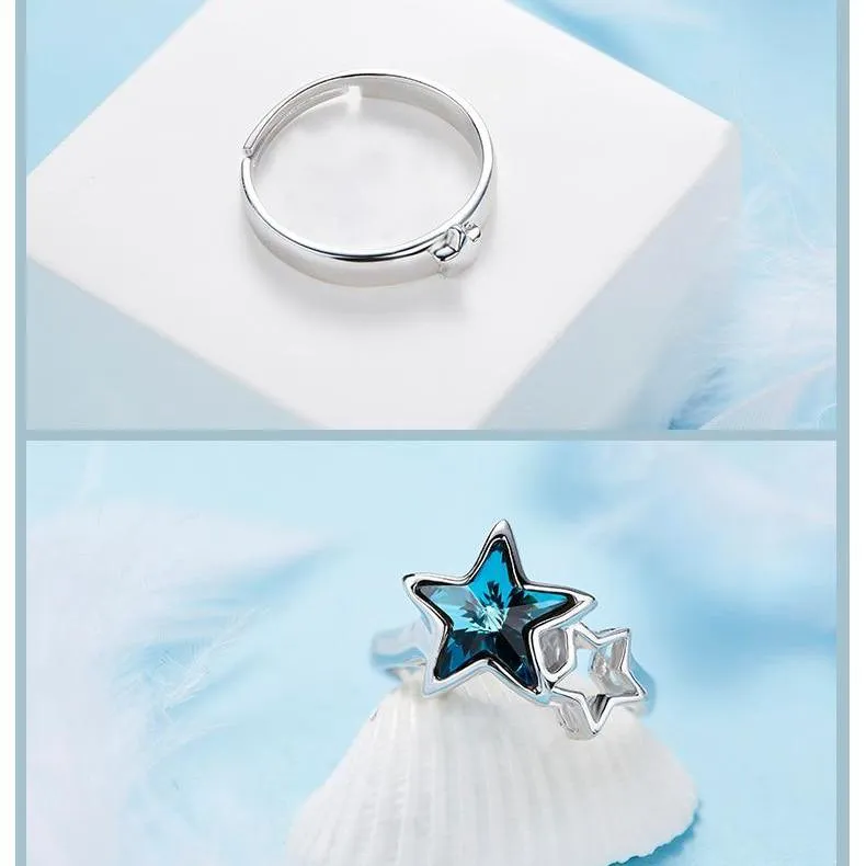 Couple Rings Romantic Adjustable
