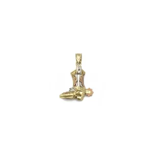Cowboy Boot Pendant (14K)