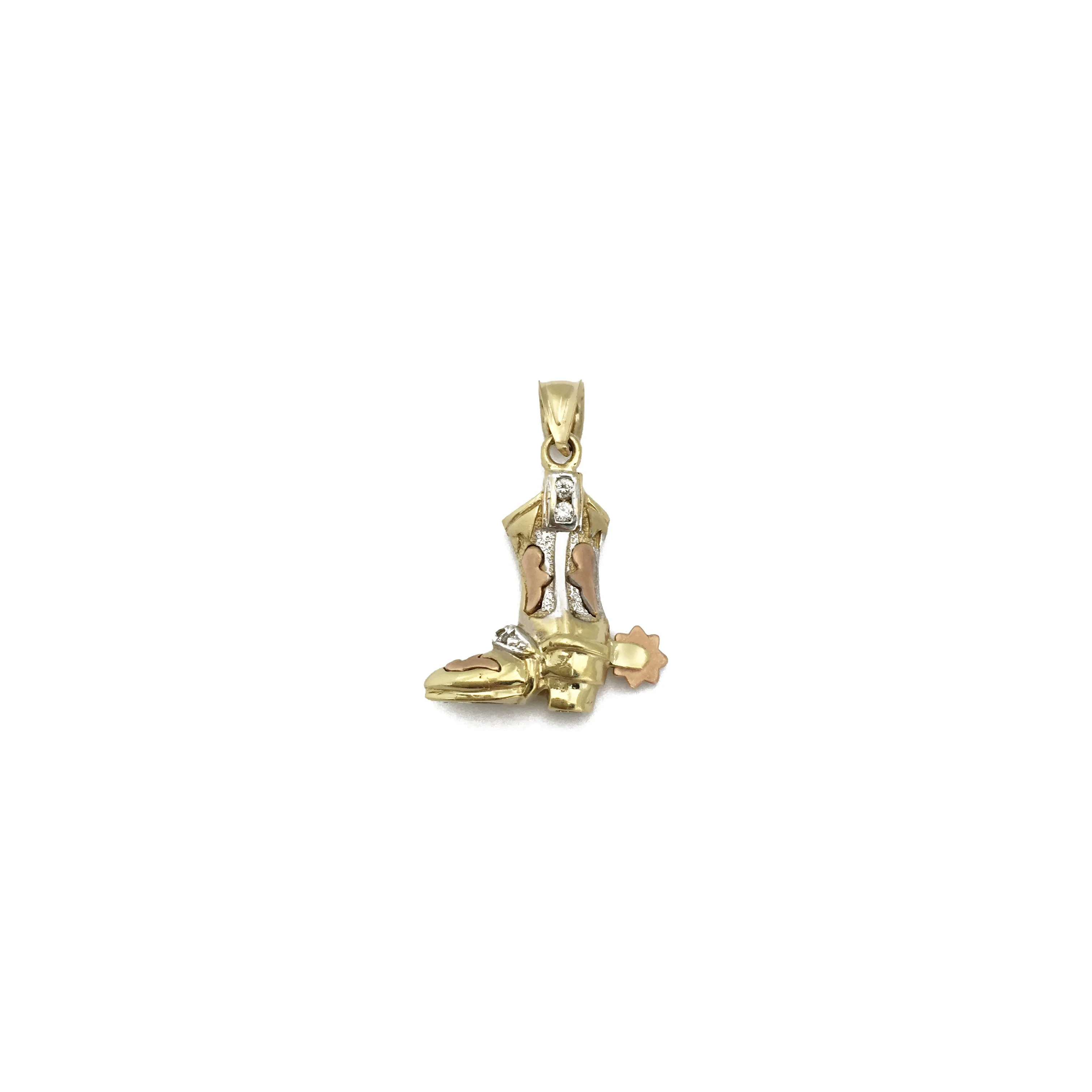 Cowboy Boot Pendant (14K)