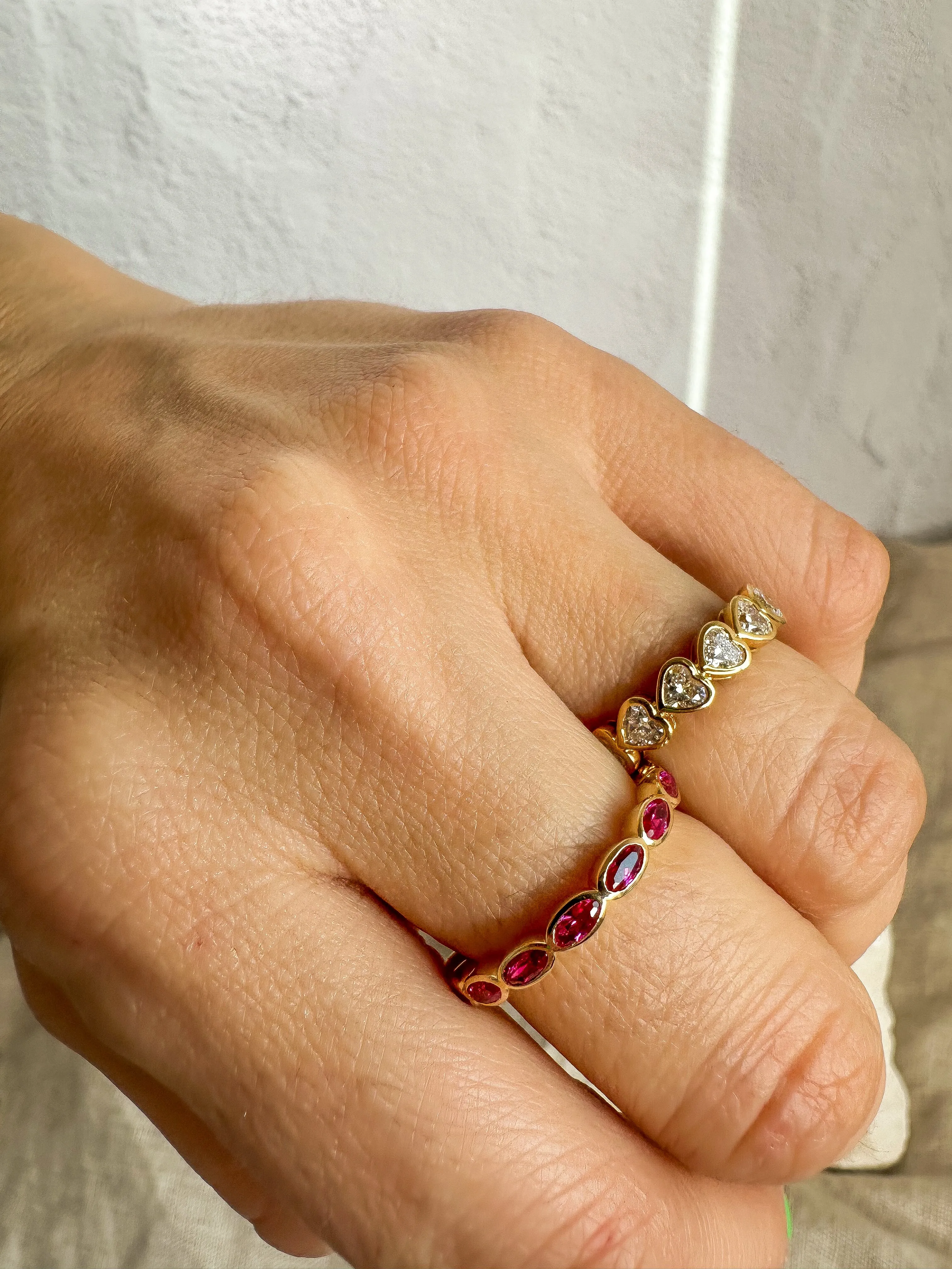 Custom Family Gemstone Rings