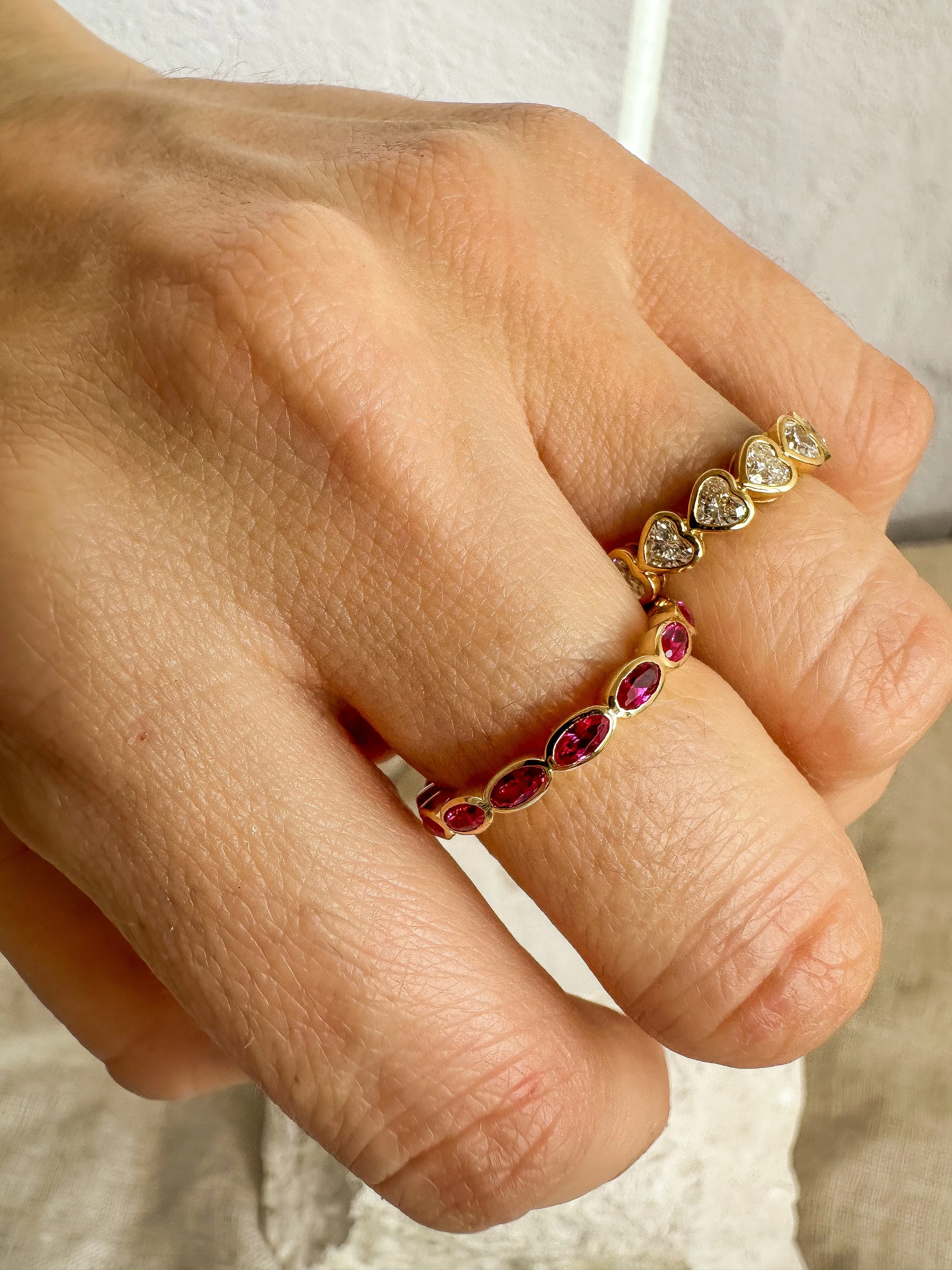 Custom Family Gemstone Rings