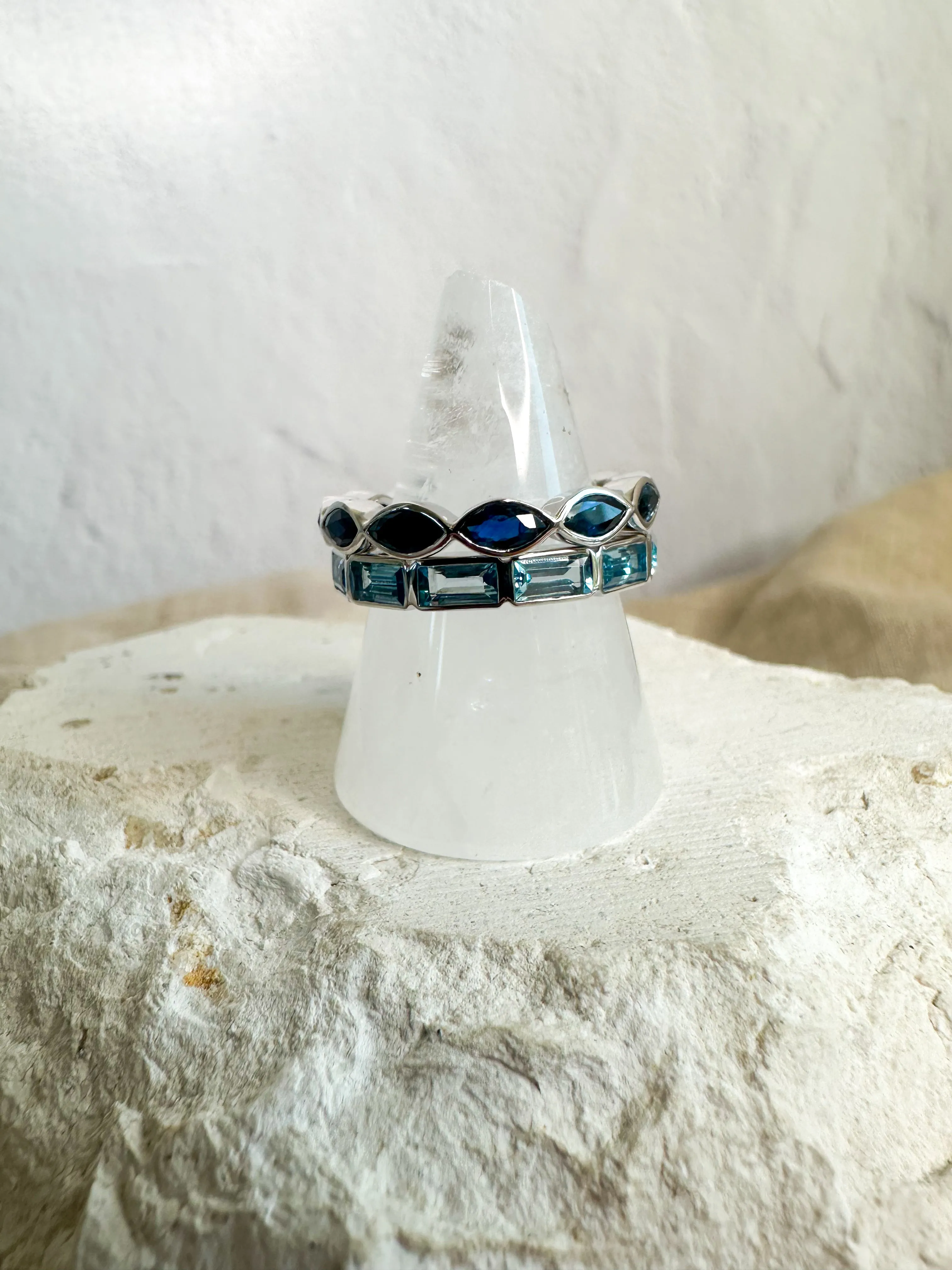 Custom Family Gemstone Rings