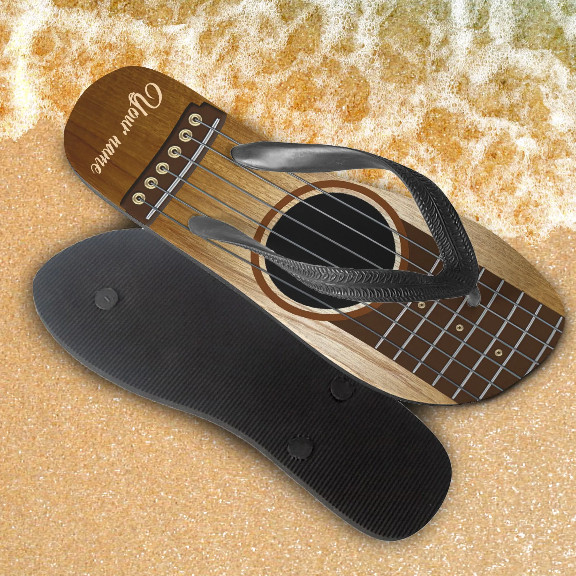 Custom Flip Flops - Guitar - Fuly 5