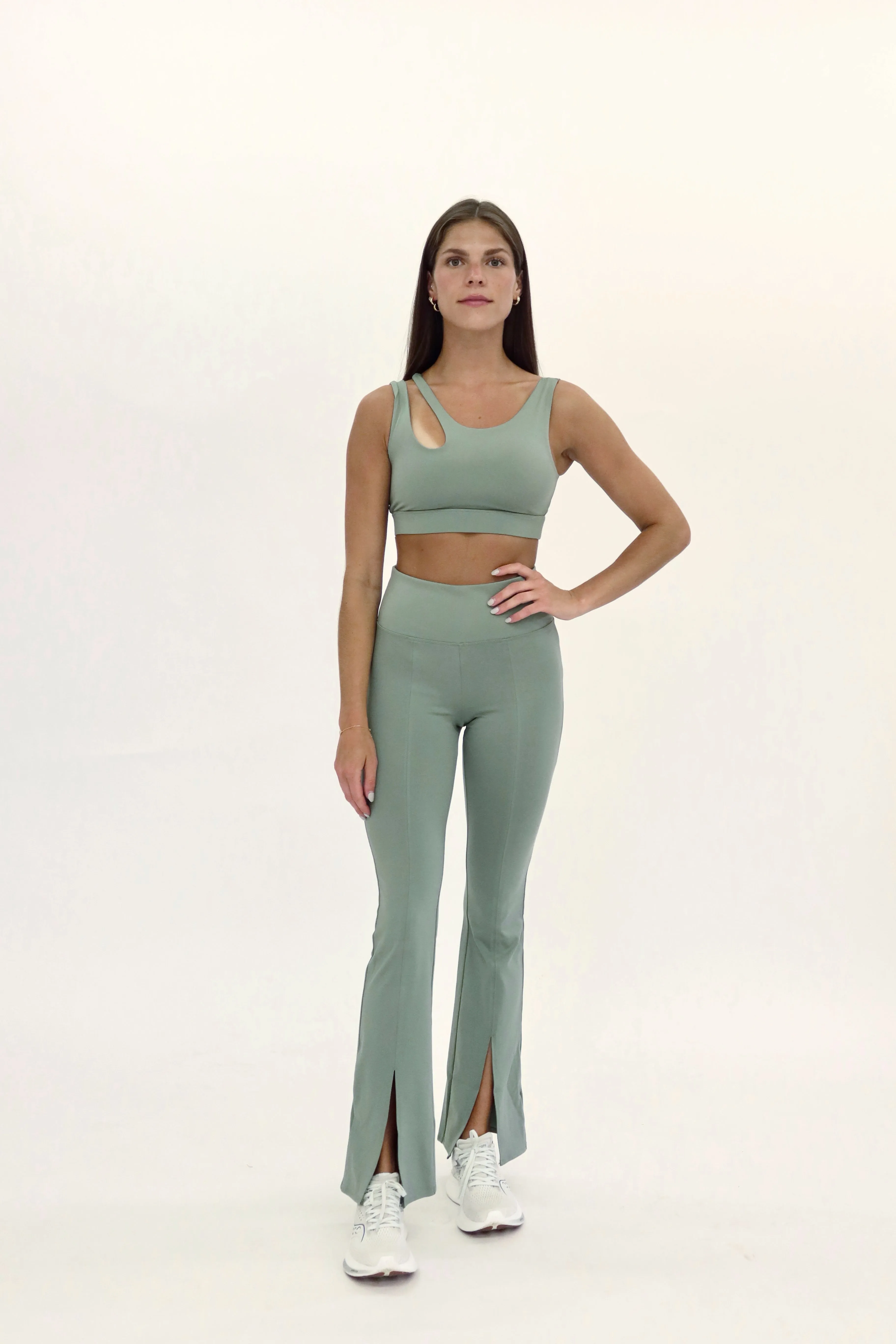 Cut Out Bootcut Legging by Seaav