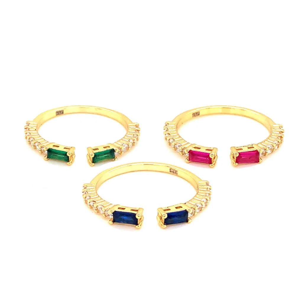 CZ Gemstone Ring