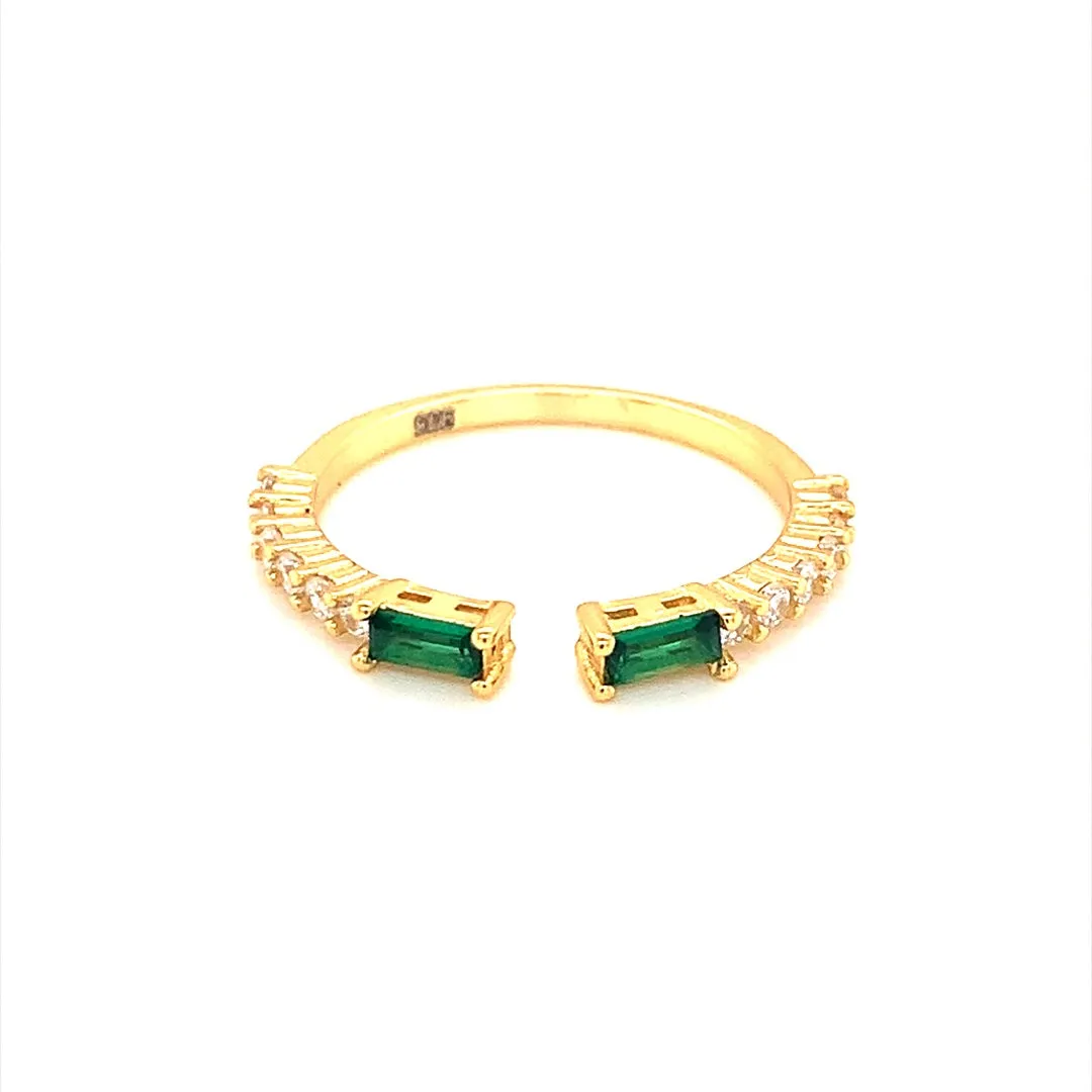 CZ Gemstone Ring